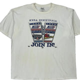 Wnba Semifinals Champion Graphic T-Shirt - 2XL White Cotton