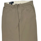Polo By Ralph Lauren Chinos - 33W 30L Beige Cotton