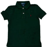 Age 5 Polo By Ralph Lauren Polo Shirt - XS Green Cotton
