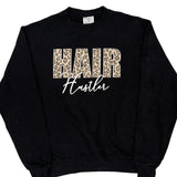Hair Hustler Champion Sweatshirt - Medium Black Cotton