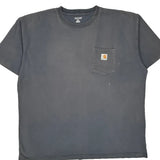Carhartt T-Shirt - 2XL Grey Cotton