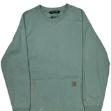 Carhartt Force Carhartt Sweatshirt - Medium Green Cotton