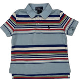 Age 2 Polo By Ralph Lauren Striped Polo Shirt - 2XS Multicoloured Cotton