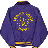 Indian Trail Band Holloway College Varsity Jacket - Medium Purple Polyester