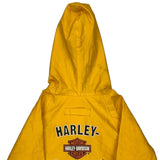 Age 4 Harley Davidson Waterproof Jacket - XS Yellow Polyester
