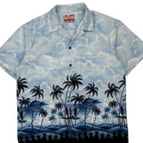 Rjc Graphic Hawaiian Shirt - XL Blue Cotton