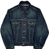 Levis Denim Jacket - Small Dark Wash Cotton