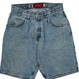Levis Denim Shorts - 30W 9L Light Wash Denim