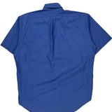 Blake Ralph Lauren Short Sleeve Shirt - Medium Blue Cotton