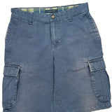 Tommy Hilfiger Cargo Shorts - 32W 10L Blue Cotton