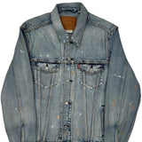 Levis Denim Jacket - Large Light Wash Cotton