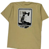 Boilermaker Football Nike T-Shirt - Medium Beige Cotton