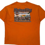 Motorcity Harley-Davidson Harley Davidson Graphic T-Shirt - XL Orange Cotton