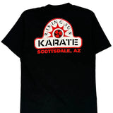 Rising Sun Karate Scottsdale, Az Fruit Of The Loom Single Stitch T-Shirt - Small Black Cotton Blend