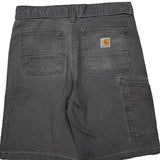 Carhartt Carpenter Shorts - 30W 10L Grey Cotton