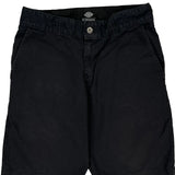 Dickies Shorts - 30W 10L Black Cotton