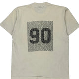 Falls High Seniors Screen Stars Graphic T-Shirt - Large Cream Cotton Blend