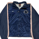 Penn State Nike College Track Jacket - Large Navy Polyester