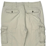 Levis Cargo Cargo Shorts - 34W 11L Beige Cotton
