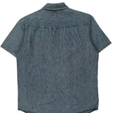 Vintage Guess Denim Shirt - Medium Blue Denim