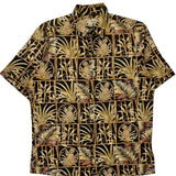 Tori Richard Floral Hawaiian Shirt - Small Black Cotton