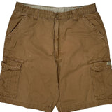 Wrangler Cargo Shorts - 36W 9L Brown Cotton