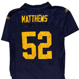 Age 11-12 Green Bay Packers Reebok Nfl Jersey - Medium Navy Polyester