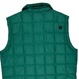 Vintage Marmot 700 Fill Down Gilet - Large Green Down