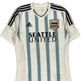 Seattle United Adidas Football Shirt - Small White Polyester