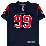 Texans, Age 10-12 Nike Nfl Football Jersey - Medium Navy Polyester