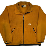 The North Face Fleece Jacket - Large Orange Polyester