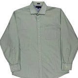 Tommy Hilfiger Shirt - Large Green Cotton