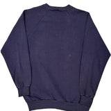Vintage Guess Sweatshirt - Medium Navy Cotton