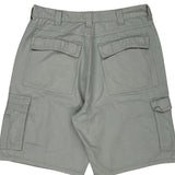 Wrangler Cargo Shorts - 34W 10L Grey Cotton