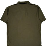 Carhartt Polo Shirt - Large Green Cotton