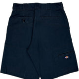 Dickies Shorts - 32W 9L Navy Polyester Blend