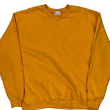 Champion Sweatshirt - XL Yellow Cotton