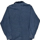 Claudio La Viola Shirt - Large Blue Cotton