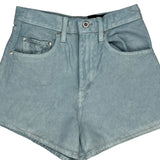 Silver Tab Levis Denim Shorts - 27W UK 10 Light Wash Denim