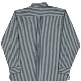Tommy Hilfiger Striped Shirt - Large Blue Cotton