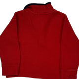 Age 2 Polo By Ralph Lauren 1/4 Zip - 2XS Red Cotton