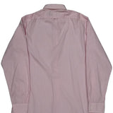 Polo By Ralph Lauren Striped Shirt - Small Pink Cotton