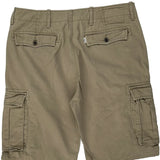 Levis Cargo Shorts - 34W 11L Khaki Cotton