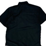 Unbranded Hawaiian Shirt - Medium Black Modal Blend