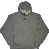 Nike Hoodie - 2XL Grey Cotton