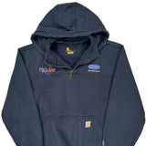 Pbci-Allen Carhartt Graphic Hoodie - XL Navy Cotton