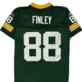 Green Bay Packers, Age 8 Reebok Nfl Football Jersey - Small Yellow Polyester
