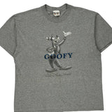 Goofy Disney T-Shirt - XL Grey Cotton
