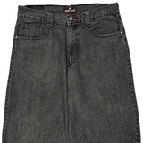 Red Ape Denim Shorts - 36W 11L Grey Cotton