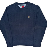 Tommy Hilfiger Jumper - Large Navy Cotton